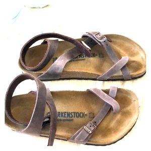 Birkenstock with ankle strap